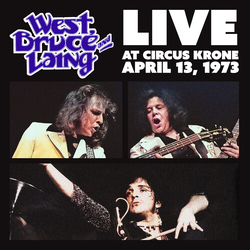 West Bruce & Laing Live At Circus Krone Frankfurt Germany April 13 73 VINYL LP