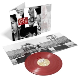 Simple Minds Once Upon A Time RED VINYL LP