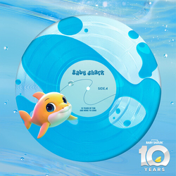 Pinkfong Baby Shark Clear Liquid Filled Numbered Limited Edition Anniversary Edition VINYL LP