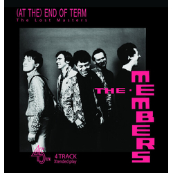 Members (At The) End Of Term The Lost Masters EP Ltd 10-inch Gatefold White Vinyl Colored 10Inch Limited Edition VINYL LP