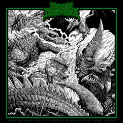 Oxygen Destroyer Bestial Manifestations Of Malevolence And Death VINYL LP