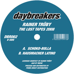 Rainer Truby Lost Tapes 2008 vinyl 12