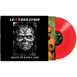 Leaether Strip Legacy Of Hate & Lust Colored Red Limited Edition VINYL LP