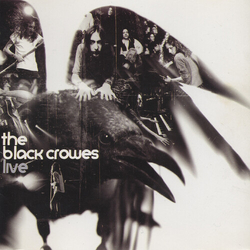 Black Crowes Black Crowes Live BLUE RED WHITE VINYL LP