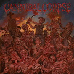 Cannibal Corpse Chaos Horrific BLUE SMOKE VINYL LP