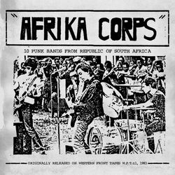Afrika Corps 10 Punk Bands From Republic Of Var Afrika Corps 10 Punk Bands From Republic Of Var vinyl LP
