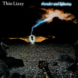 Thin Lizzy Thunder And Lightning (Colv) (Gol) (Ltd) vinyl LP