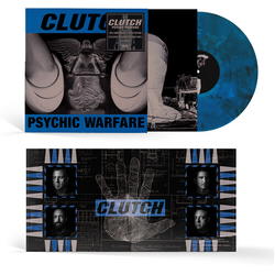 Clutch Psychic Warfare BLUE (Aniv) SMOKE VINYL LP