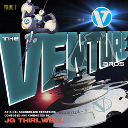 Jg Thirlwell Music Of The Venture Bros Volume Three VINYL LP