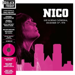 Nico Live in Reims Cathedral 1974 Colored Magenta VINYL LP