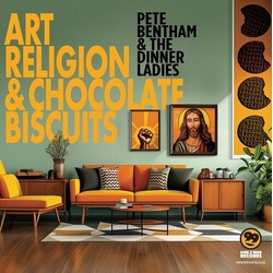 Pete & The Dinner Ladies Bentham Art Religion & Chocolate Biscuits Green Colored VINYL LP