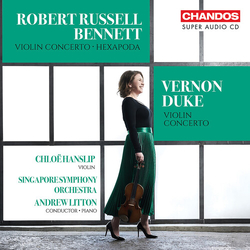 Chloe Hanslip Russell Bennett & Duke Vn Cons SACD CD