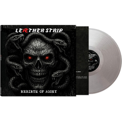 Leaether Strip Rebirth Of Agony Colored Silver Limited Edition VINYL LP