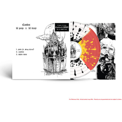 Lil Peep Castles I & Ii RED WHITE VINYL LP