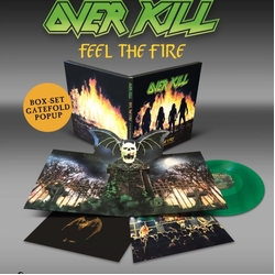 Overkill Feel The Fire (Colv) (Grn) vinyl LP