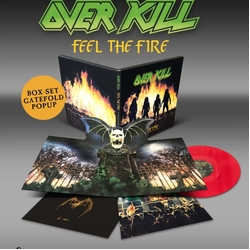 Overkill Feel The Fire (Colv) (Red) vinyl LP