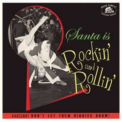 Santa Is Rockin And Rollin Various Santa Is Rockin And Rollin Various VINYL LP