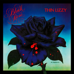 Thin Lizzy Black Rose - A Rock Legend BLUE VINYL LP