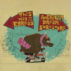 Way To The Egress & American Dream Survivors This Way To The Egress American Dream Survivors VINYL LP