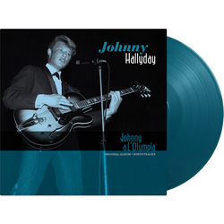 Johnny Hallyday Johnny A Lolympia - Aquamarine Vinyl (Aqu) VINYL LP