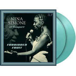 Nina Simone At Newport Forbidden Fruit - Turquoise VINYL LP