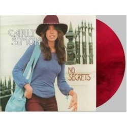 Carly Simon No Secrets BURGUNDY VINYL LP