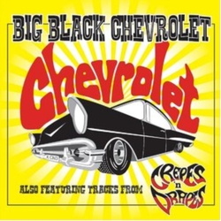 Crepes N Drapes & Chevrolet Big Black Chevrolet Ltd 10-inch Red Vinyl Colored 10Inch Limited Edition VINYL LP