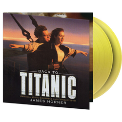 James YELLOW Horner Back To Titanic - O.S.T. YELLOW VINYL LP
