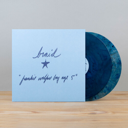 Braid Frankie Welfare Boy Age Five - Blue BLUE VINYL LP