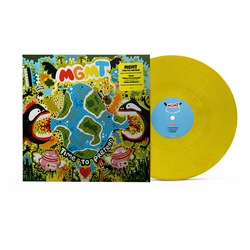 Mgmt Time To Pretend YELLOW VINYL LP