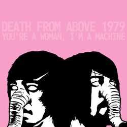 Death from Above 1979 You're a Woman, I'm A Machine Clear Pink Splatter VINYL LP