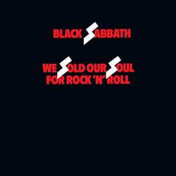 Black Sabbath We Sold Our Soul For Rock 'N' Roll (RKTBR25) Clear Green VINYL LP