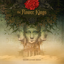Flower Kings Desolation Rose Black Clear Red VINYL LP