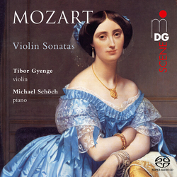 Tibor Gyenge Mozart Violin Sons SACD CD