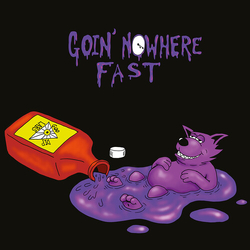 Cuzzin Howie Goin' Nowhere Fast Colored Purple VINYL LP