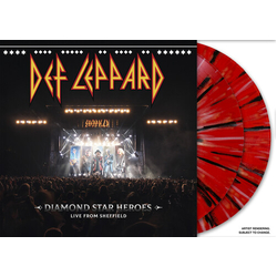 Def Leppard Diamond Star Heroes Live From Sheffield (Blk) vinyl LP