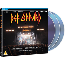 Def Leppard Diamond Star Heroes Live From Sheffield Inc Booklet CD