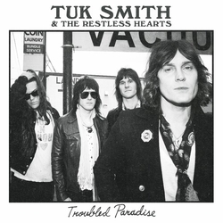 Tuk & The Restless Hearts Smith Troubled Paradise Transparent Blue Vinyl Clear VINYL LP
