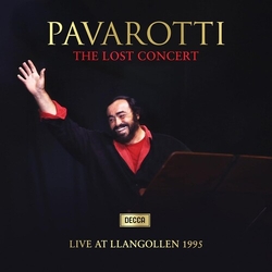 Luciano Pavarotti Lost Concert Live At Llangollen 1995 (W Book) vinyl LP