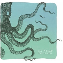 Delta Sleep Twin Galaxies 10 Year Anniversary Blue & Green Colored VINYL LP