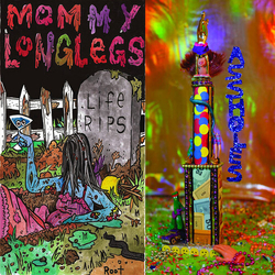 Mommy Long Legs Life Rips Assholes Colored Orange VINYL LP
