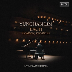 Yunchan Lim J.S. Bach Goldberg Variations Live At Carnegie vinyl LP