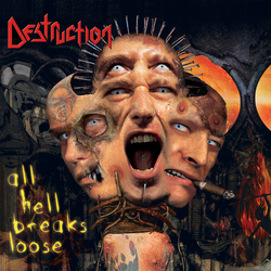 Destruction All Hell Breaks Loose VINYL LP