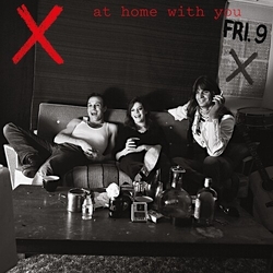 X (Australia) At Home With You VINYL LP