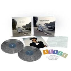 Jamiroquai High Times Singles 1992-2006 Tour Edition Marble Steel Colored VINYL LP