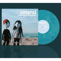 Amaral Pajaros En La Cabeza Marbled Blue Colored Vinyl LP