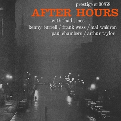 Jones,Thad Wess,Frank Burrell,Kenny After Hours (Original Jazz Classics Series) (Ogv) vinyl LP