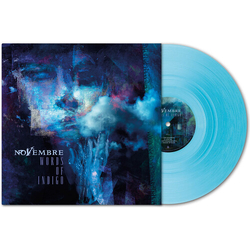 Novembre Words Of Indigo 140gm Curacao Blue Colored Vinyl LP