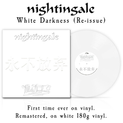 Nightingale White Darkness 180Gm Lp Colored VINYL LP