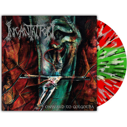 Incantation Onward To Golgotha Colored Splatter VINYL LP